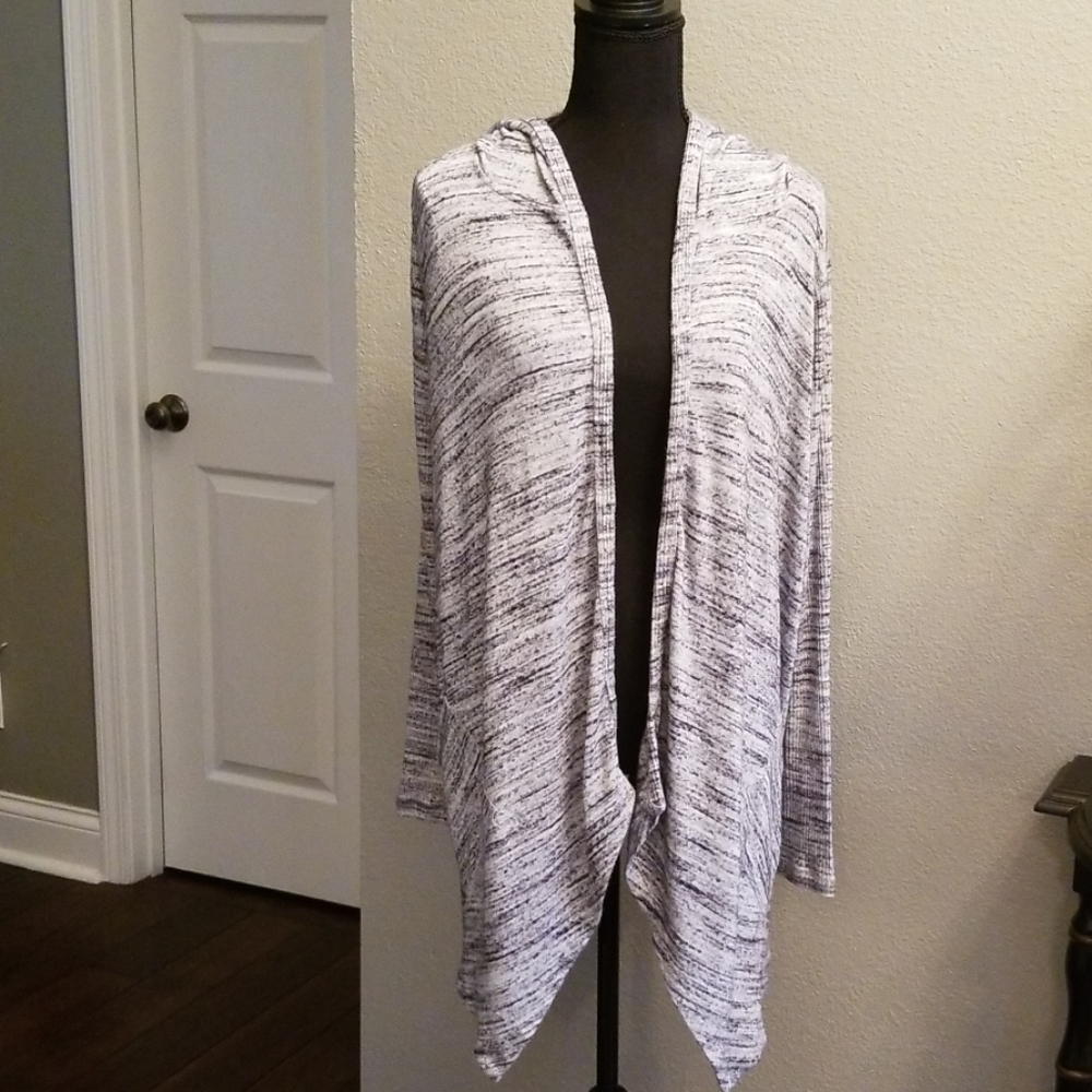 Laila Jayde Salderas Marled Hooded Cardigan